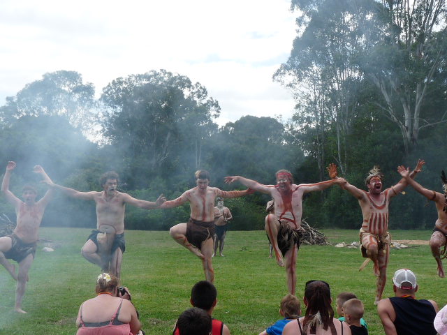 Dancers at Bents Basin Festival, 2011